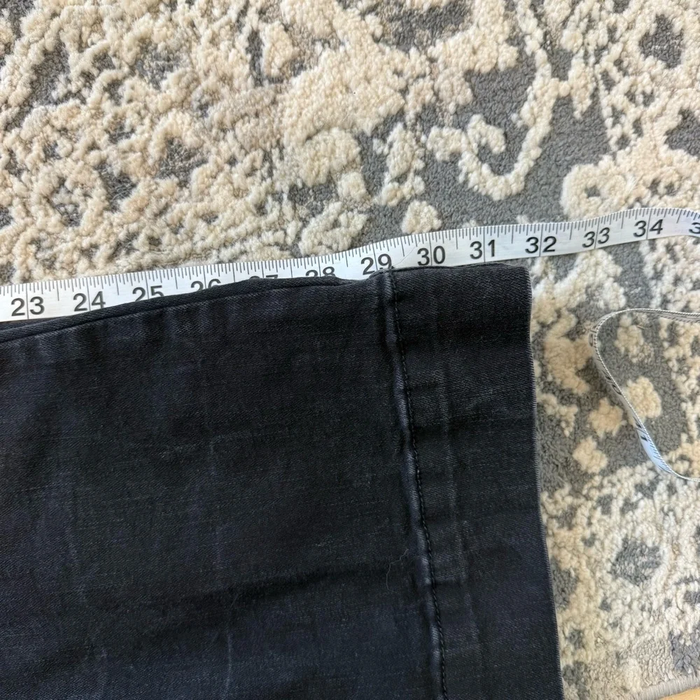 Judy Blue Black Pull On Flare Jeans Womens Plus Size 15 32 Wide Leg Festival - Picture 10 of 10